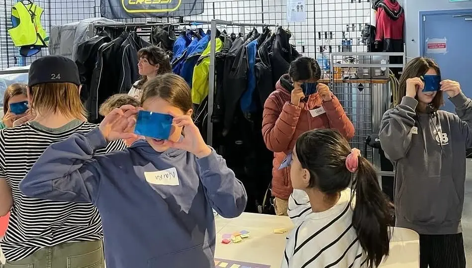 The science of scuba CAGIS outreach event